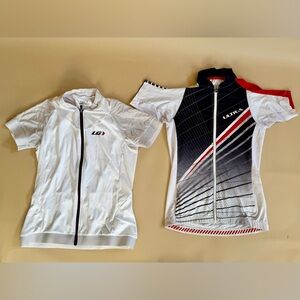 Women’s Cycling Jersey Set - 6 jerseys total - mediums
